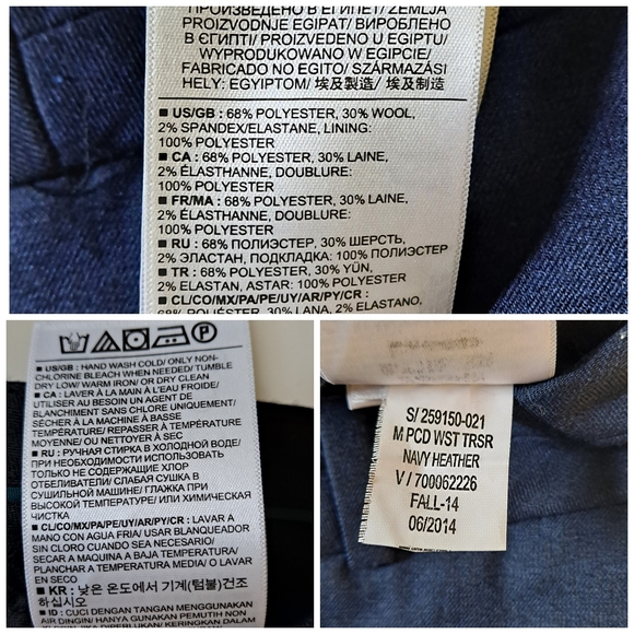 Banana Republic Factory Martin pants size 0 nwt - Picture 7 of 9